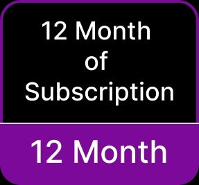 12 Months Of Subscription